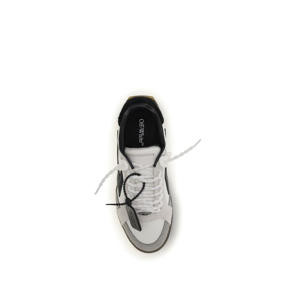 Off-White Multicolor Calf Leather Bos Taurus Low Top Sneakers Off-White