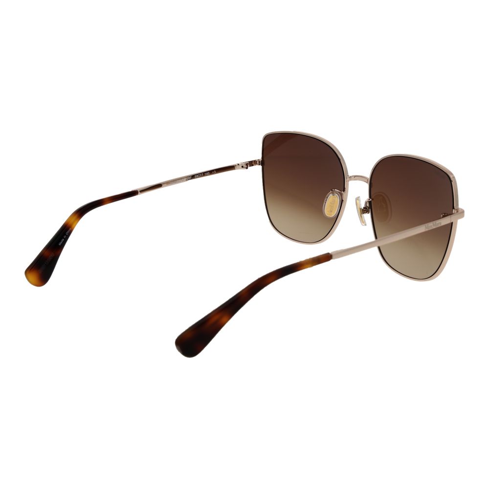 Max Mara Rose Gold Metal Sunglasses Max Mara