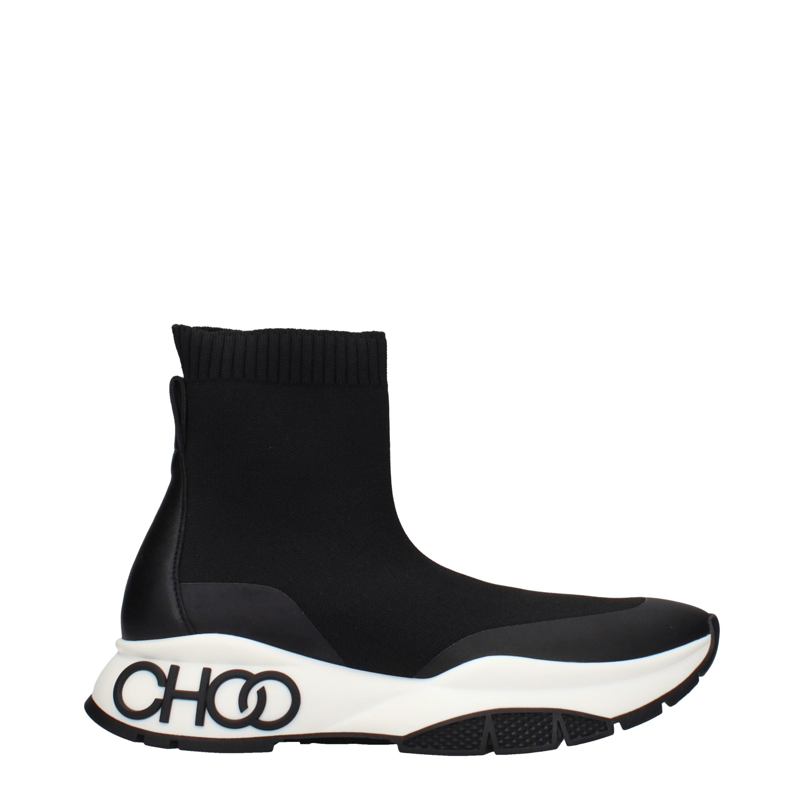 Jimmy Choo Black Fabric Ankle Boots Jimmy Choo