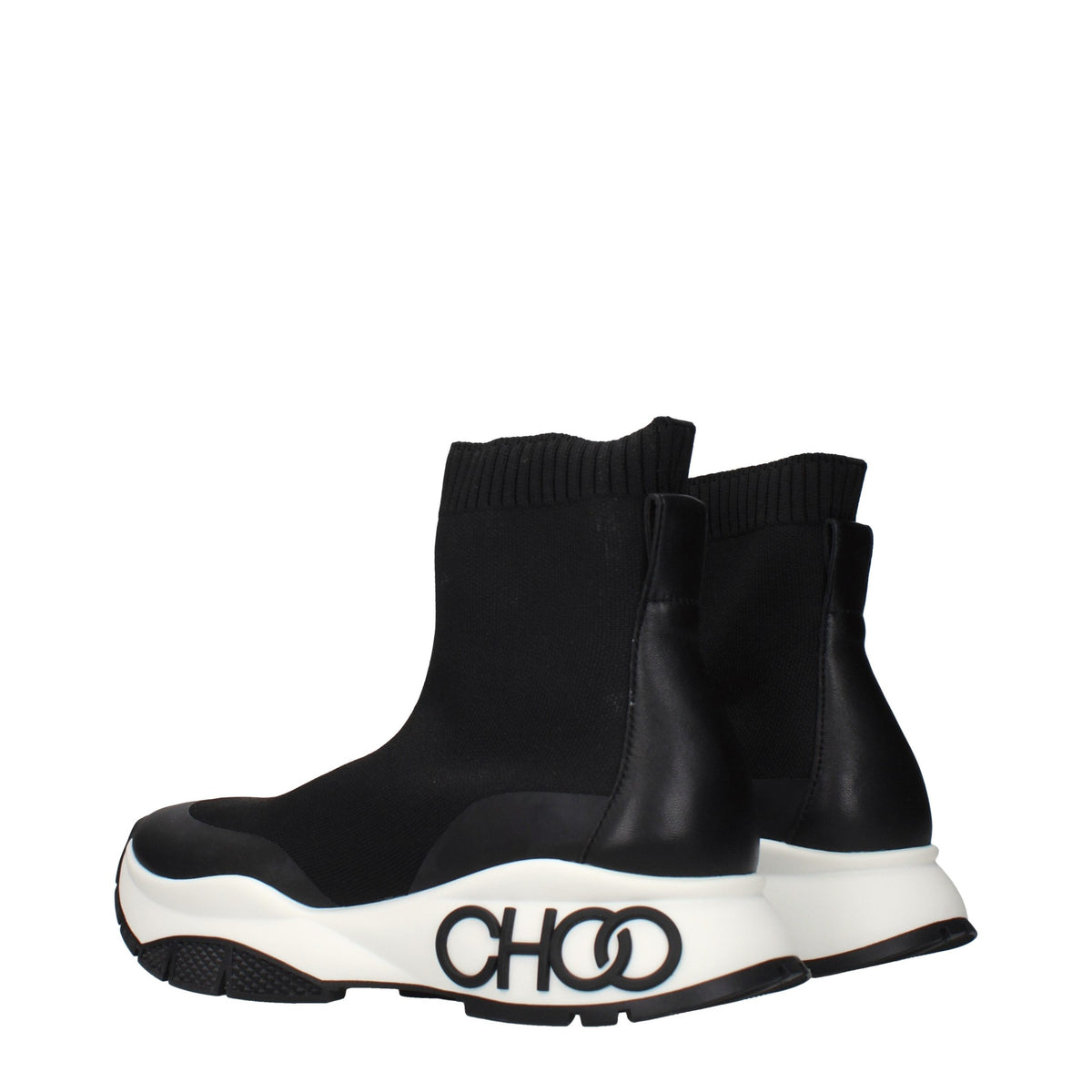 Jimmy Choo Black Fabric Ankle Boots Jimmy Choo