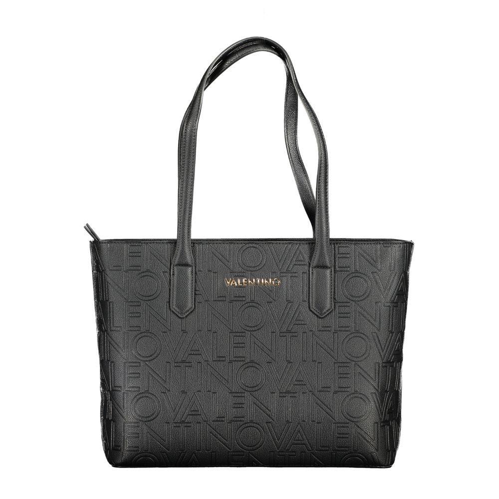 Mario Valentino Black Polyurethane Women's Bag Mario Valentino