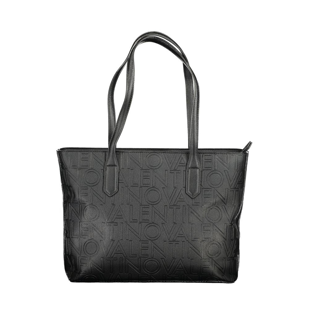 Mario Valentino Black Polyurethane Women's Bag Mario Valentino