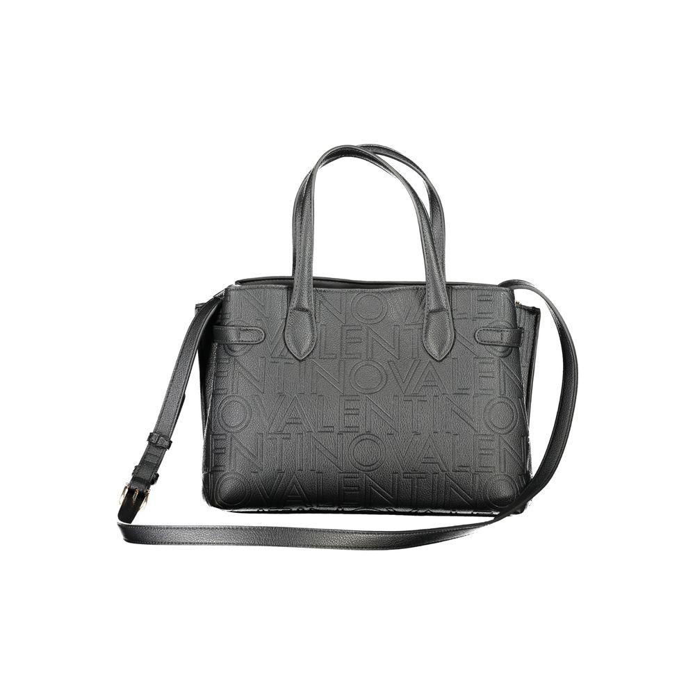 Mario Valentino Black Polyurethane Women's Bag Mario Valentino
