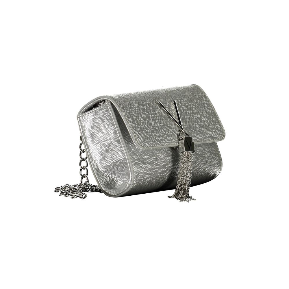 Mario Valentino Argento Polyurethane Women's Handbag Mario Valentino