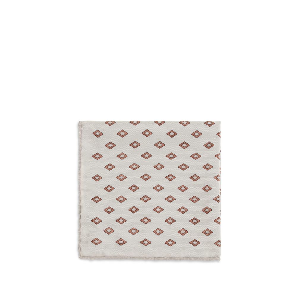 Brunello Cucinelli Multicolor Silk Scarf Brunello Cucinelli