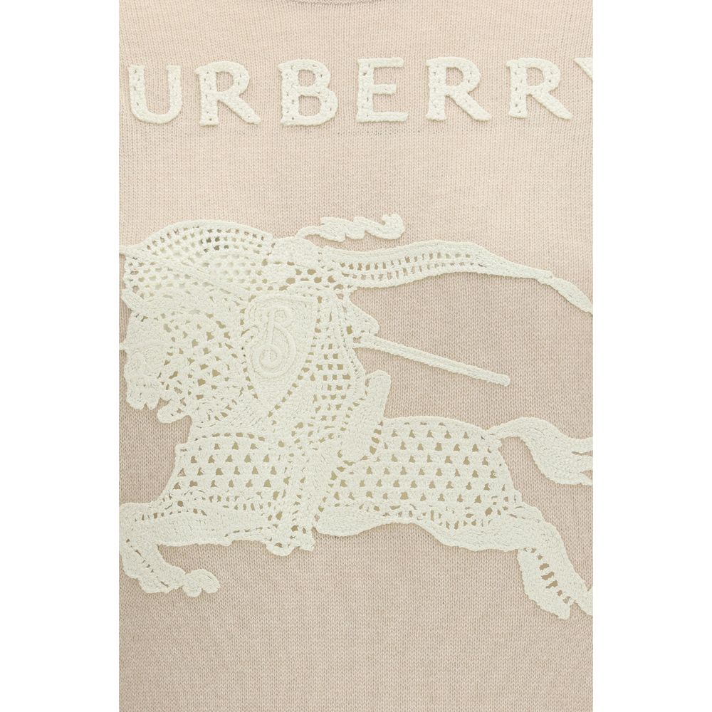 Burberry Beige Polyester Sweatshirt Burberry