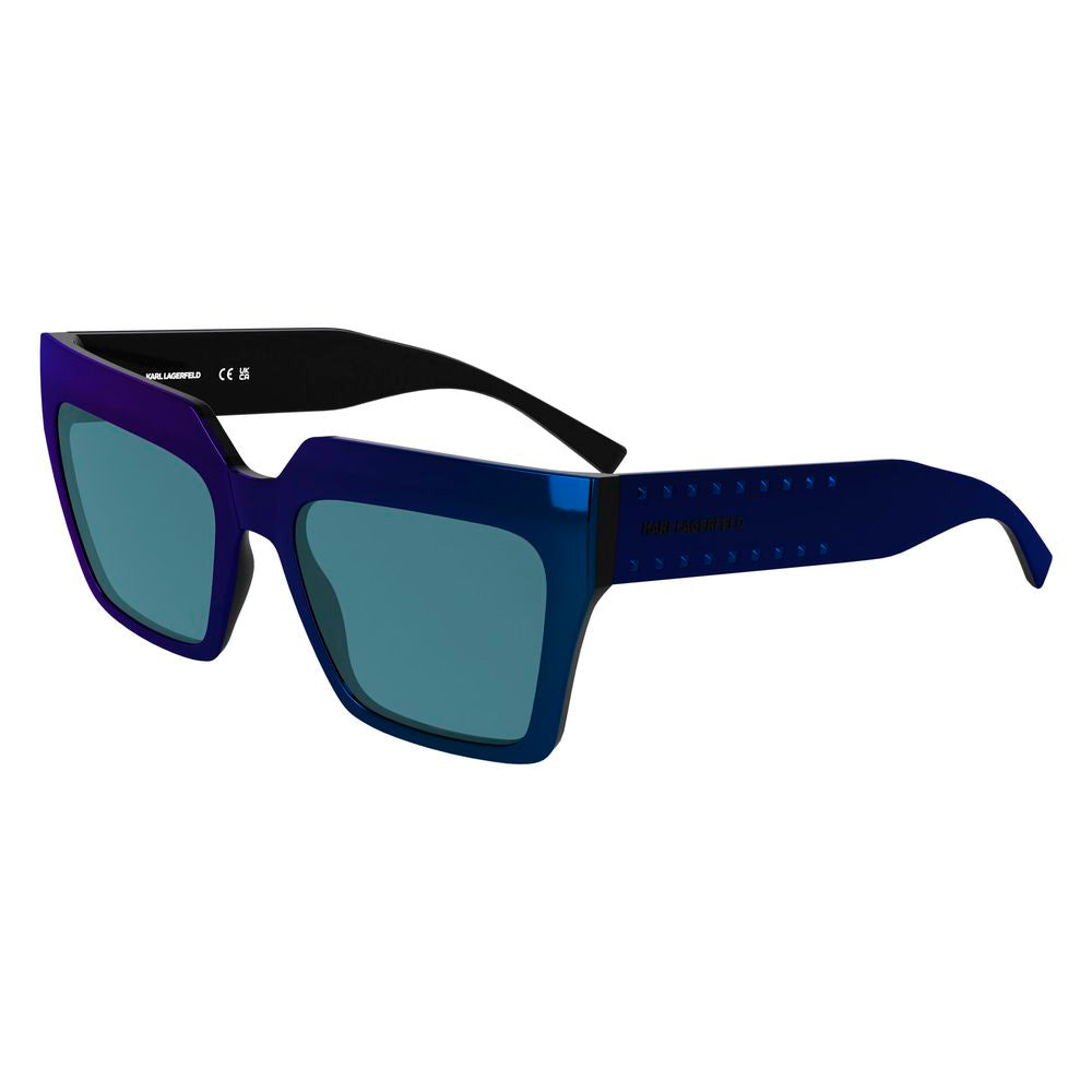 Karl Lagerfeld Blue Injected Sunglasses Karl Lagerfeld