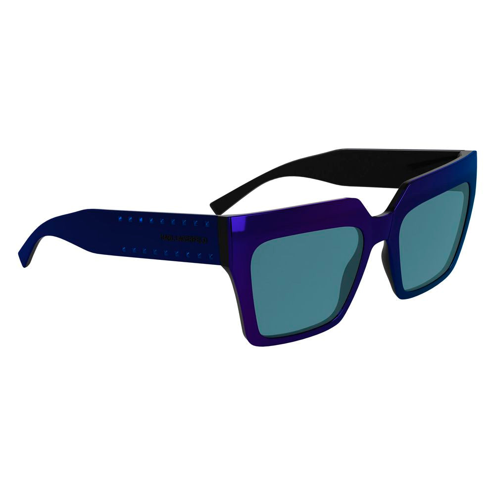 Karl Lagerfeld Blue Injected Sunglasses Karl Lagerfeld