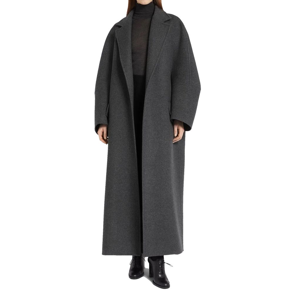 Max Mara Gray Cashmere False Max Mara