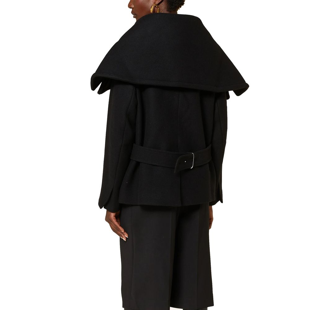 Jacquemus Black Virgin Wool Coat Jacquemus