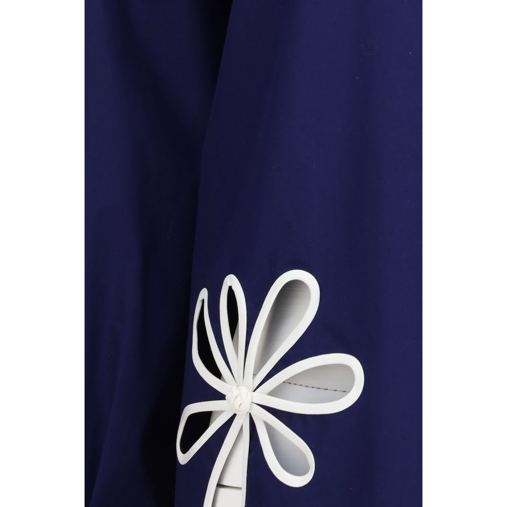 Fendi Blue Cotton Shirt Fendi