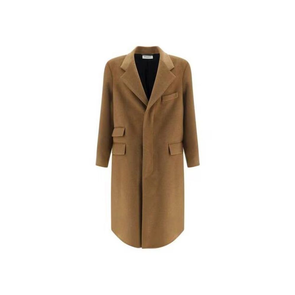 Saint Laurent Brown Wool False Saint Laurent