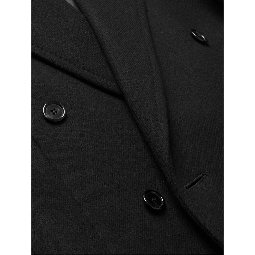 Saint Laurent Black Wool False Saint Laurent