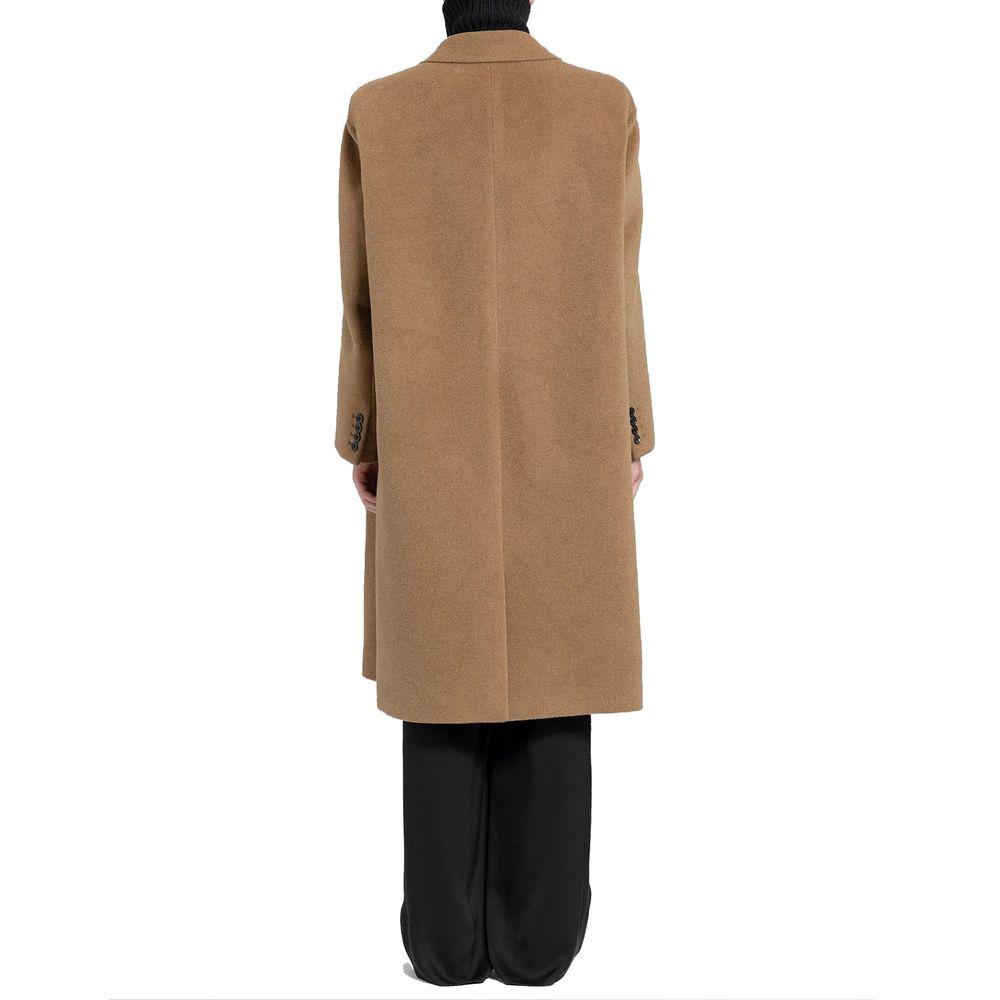 Saint Laurent Brown Wool False Saint Laurent