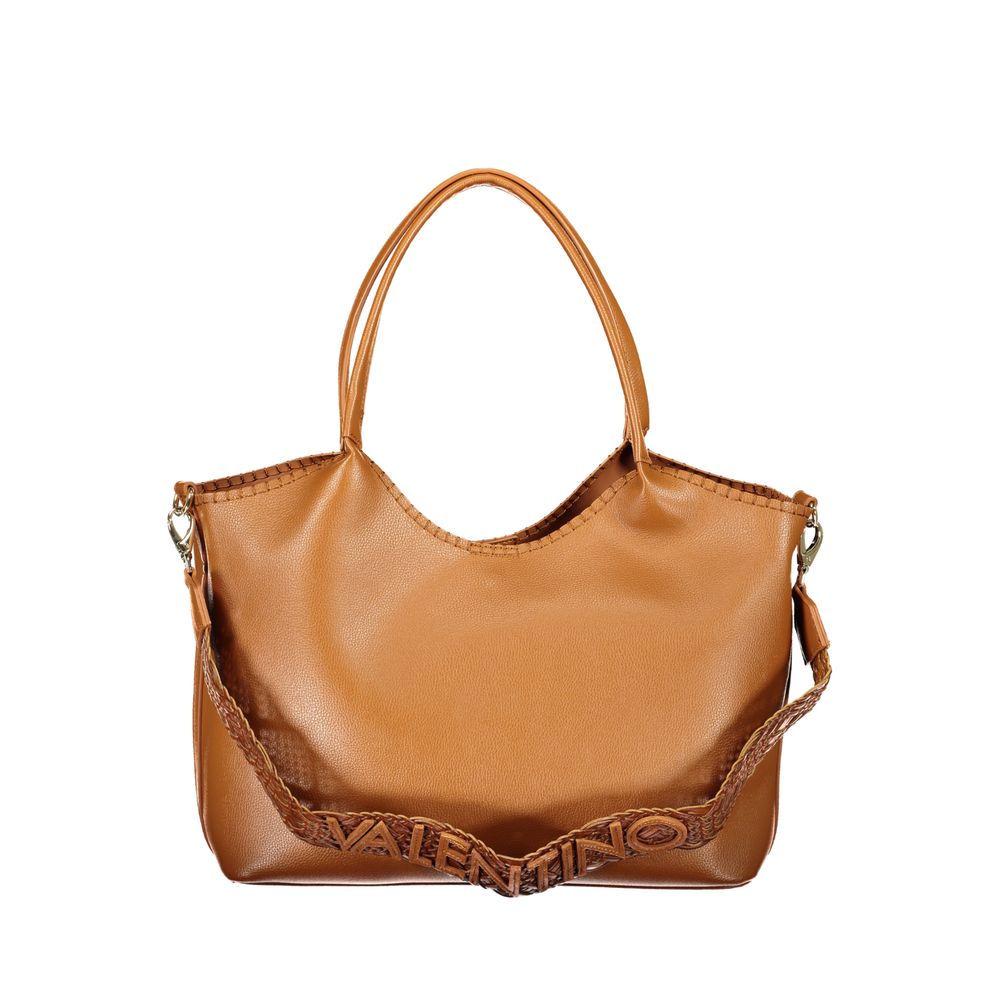 Mario Valentino Brown Polyurethane Women's Bag Mario Valentino