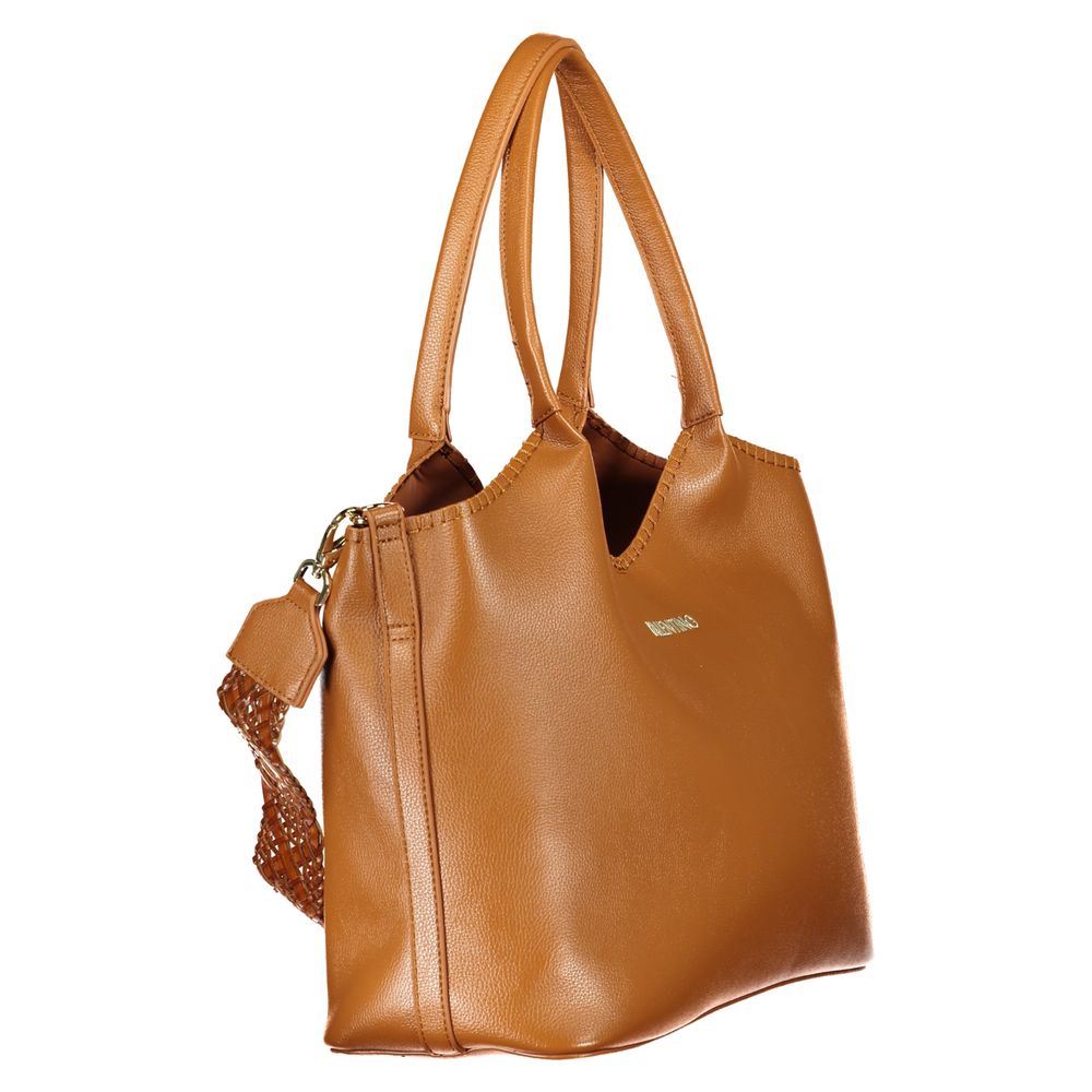 Valentino Brown Polyethylene Handbag Valentino