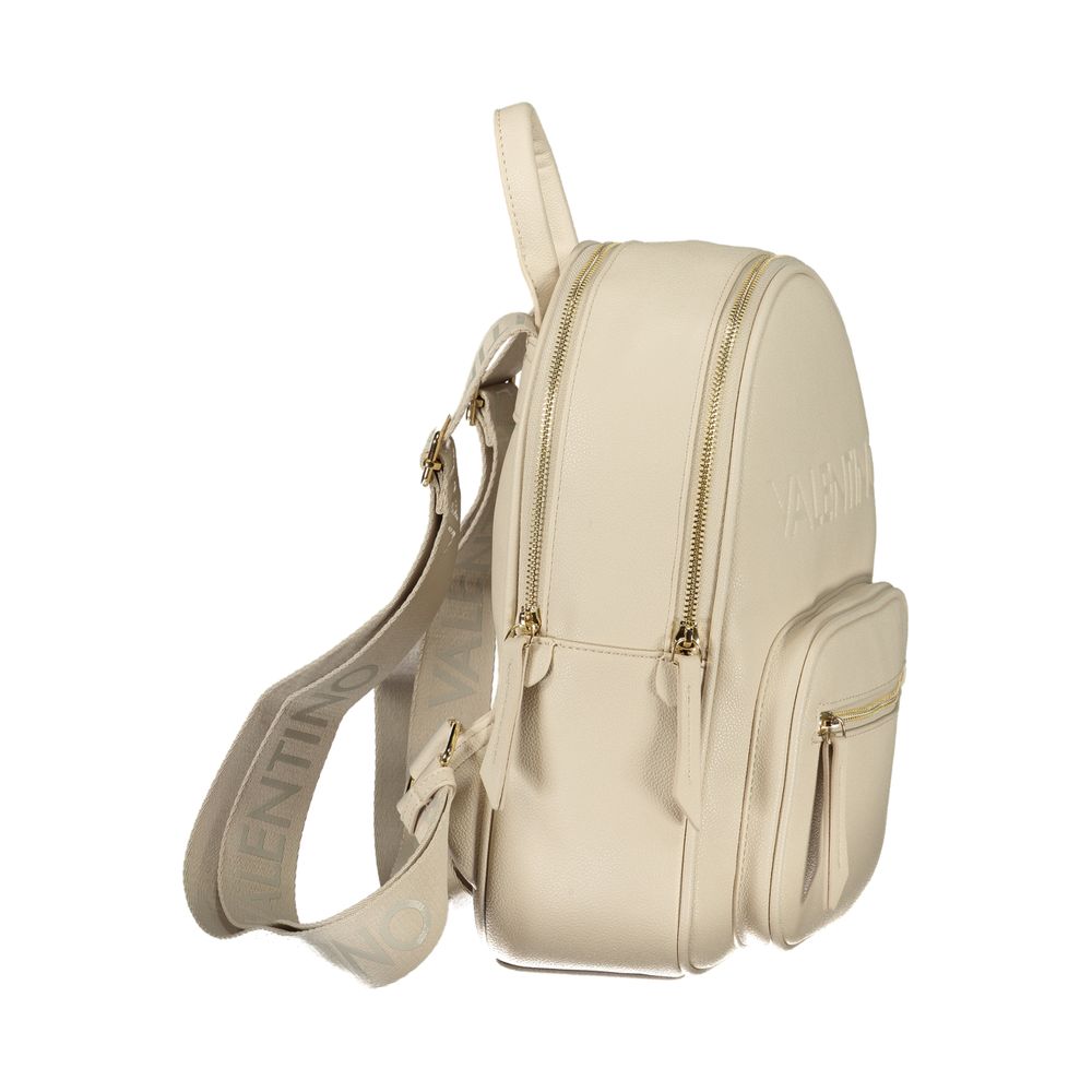 Valentino Beige Polyethylene Backpack Valentino