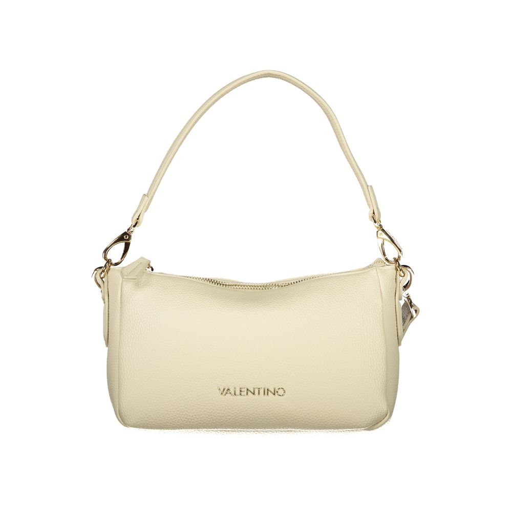Mario Valentino Beige Polyurethane Women's Bag with Shoulder Strap Mario Valentino