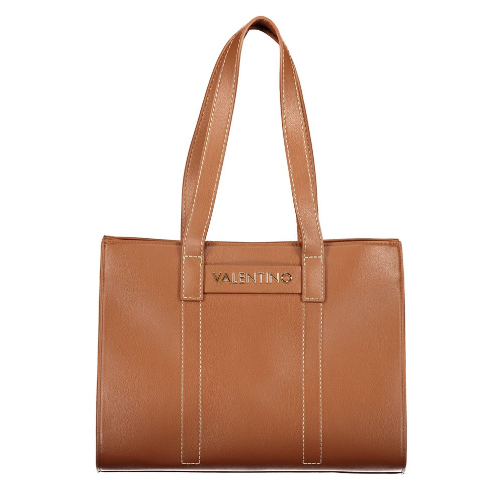 Mario Valentino Brown Polyurethane Women's Bag Mario Valentino
