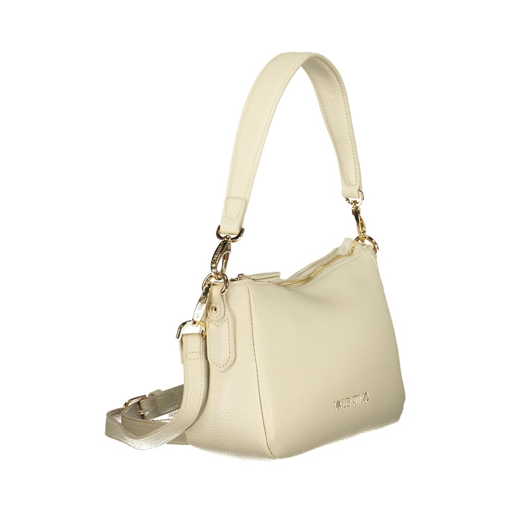 Mario Valentino Beige Polyurethane Women's Bag with Shoulder Strap Mario Valentino