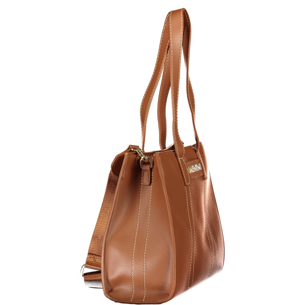 Mario Valentino Brown Polyurethane Women's Bag Mario Valentino