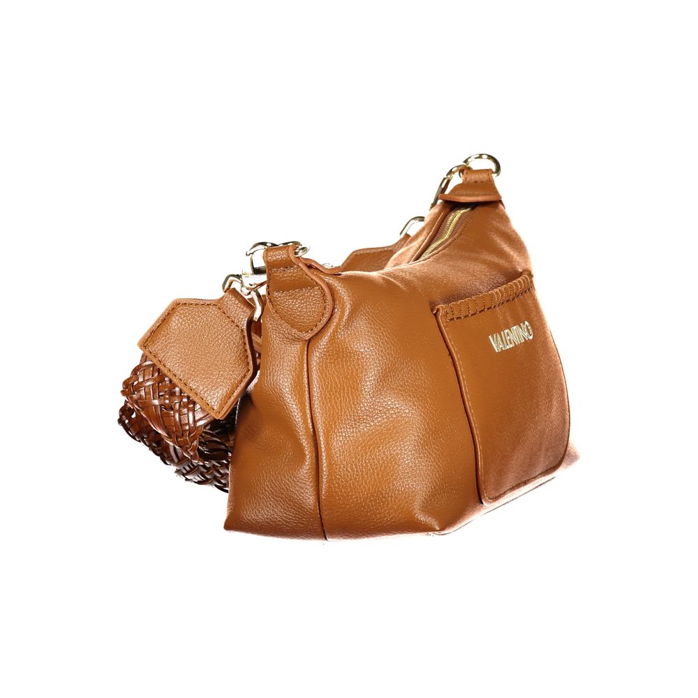 Mario Valentino Brown Polyurethane Women's Bag Mario Valentino