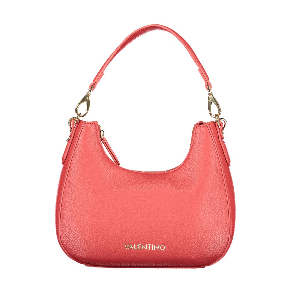 Mario Valentino Rosso Polyurethane Women's Bag with Removable Shoulder Strap Mario Valentino