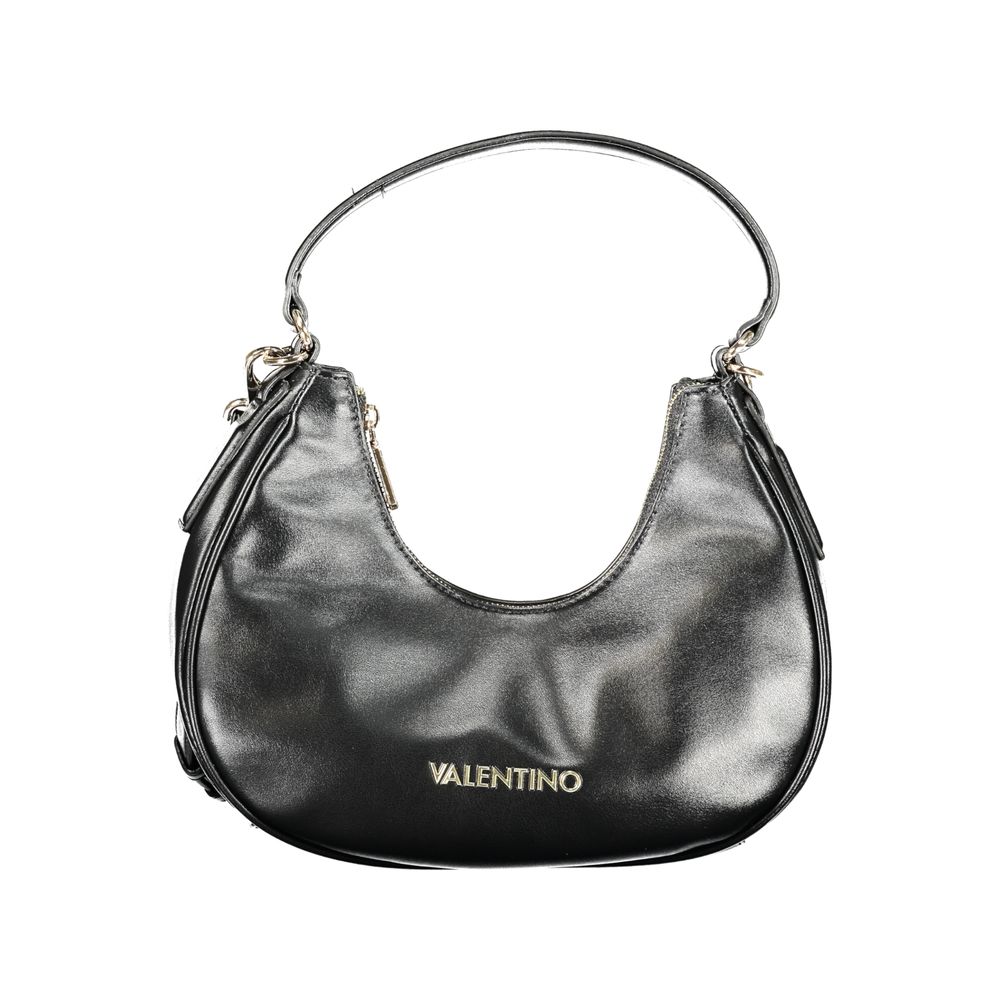 Mario Valentino Black Polyurethane Women's Bag Mario Valentino
