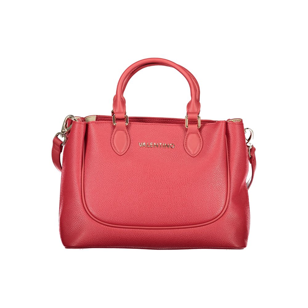 Mario Valentino Rosso Poliuretano Donna Bag With Handles and Protective Features Mario Valentino