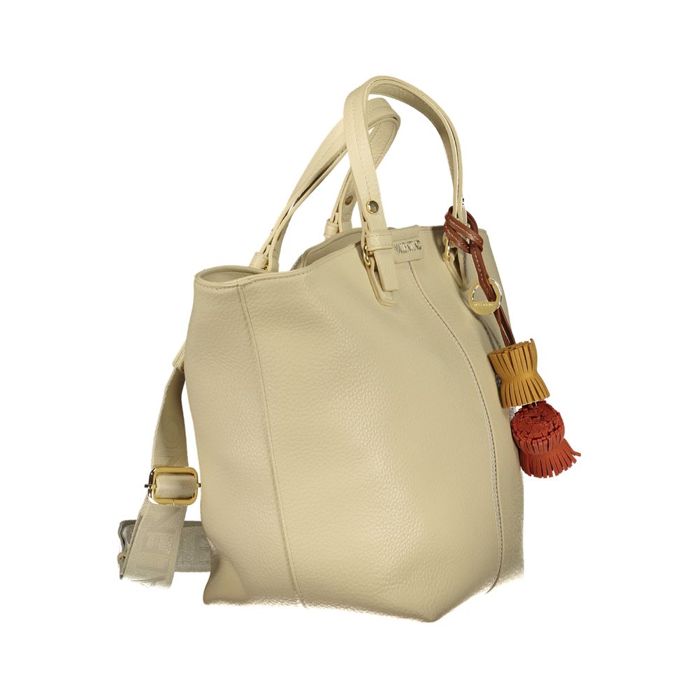 Mario Valentino Beige Polyurethane Women's Bag Mario Valentino