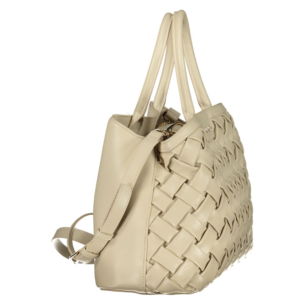 Mario Valentino Beige Polyurethane Women's Bag Mario Valentino