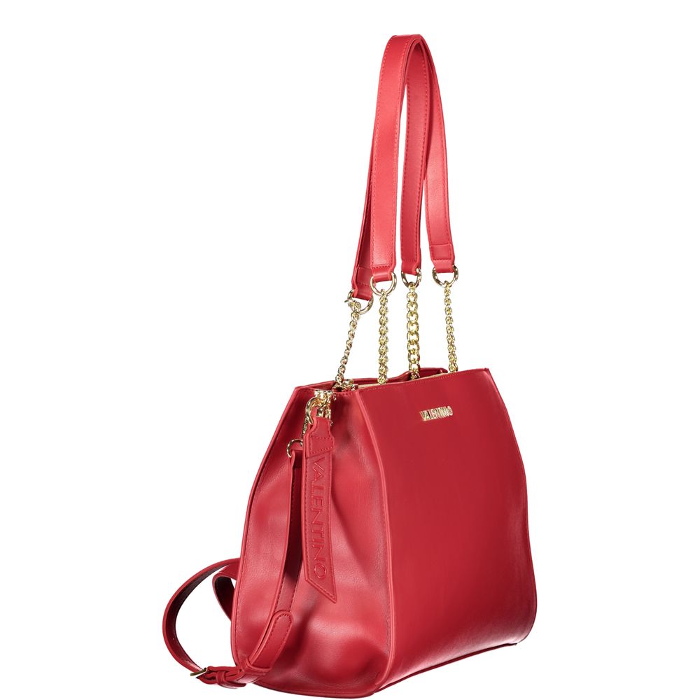 Valentino Red Polyethylene Handbag Valentino