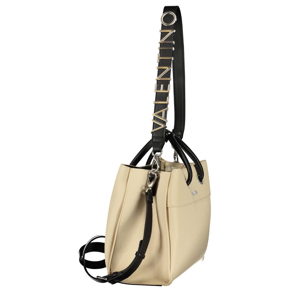 Mario Valentino Beige Polyurethane Women Bag Mario Valentino
