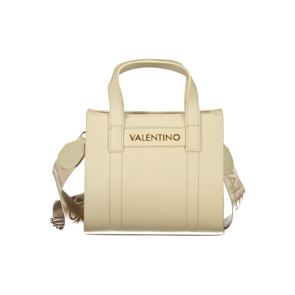 Mario Valentino Beige Polyester Women's Bag Mario Valentino