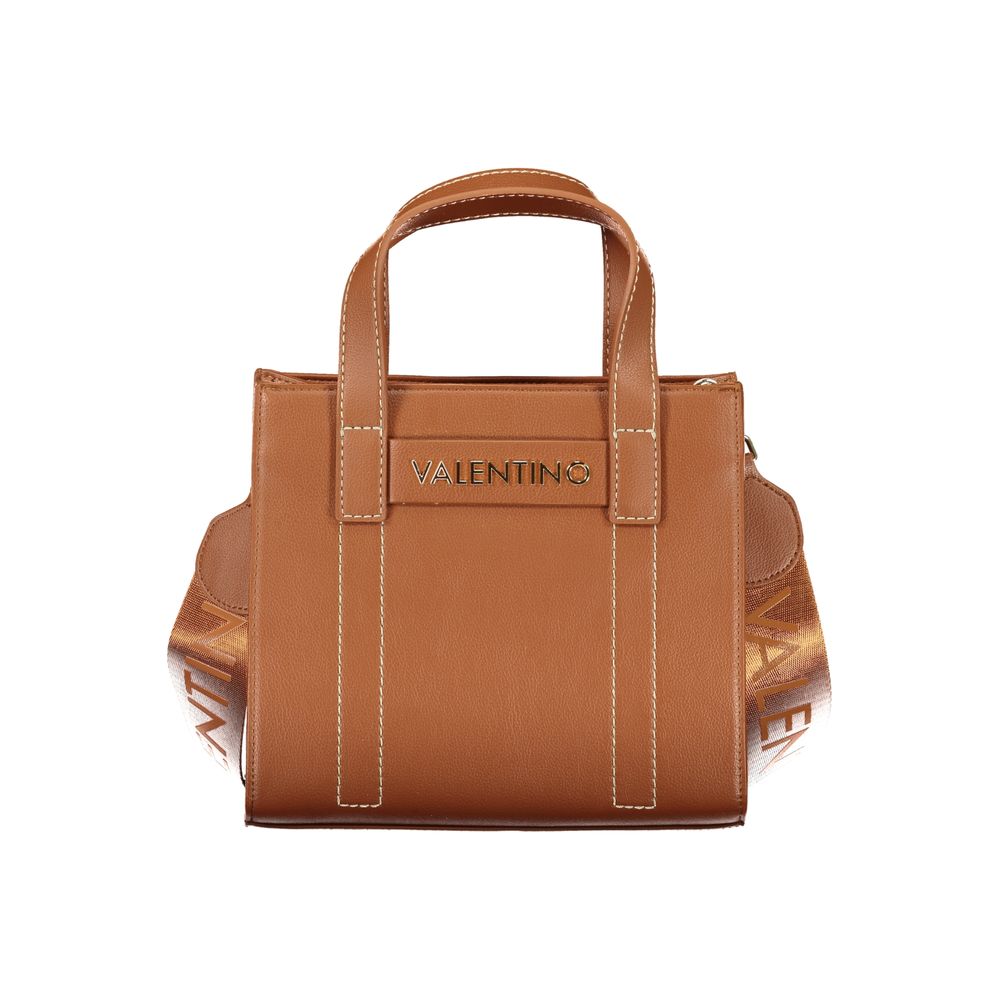 Mario Valentino Brown Polyurethane Women's Bag Mario Valentino