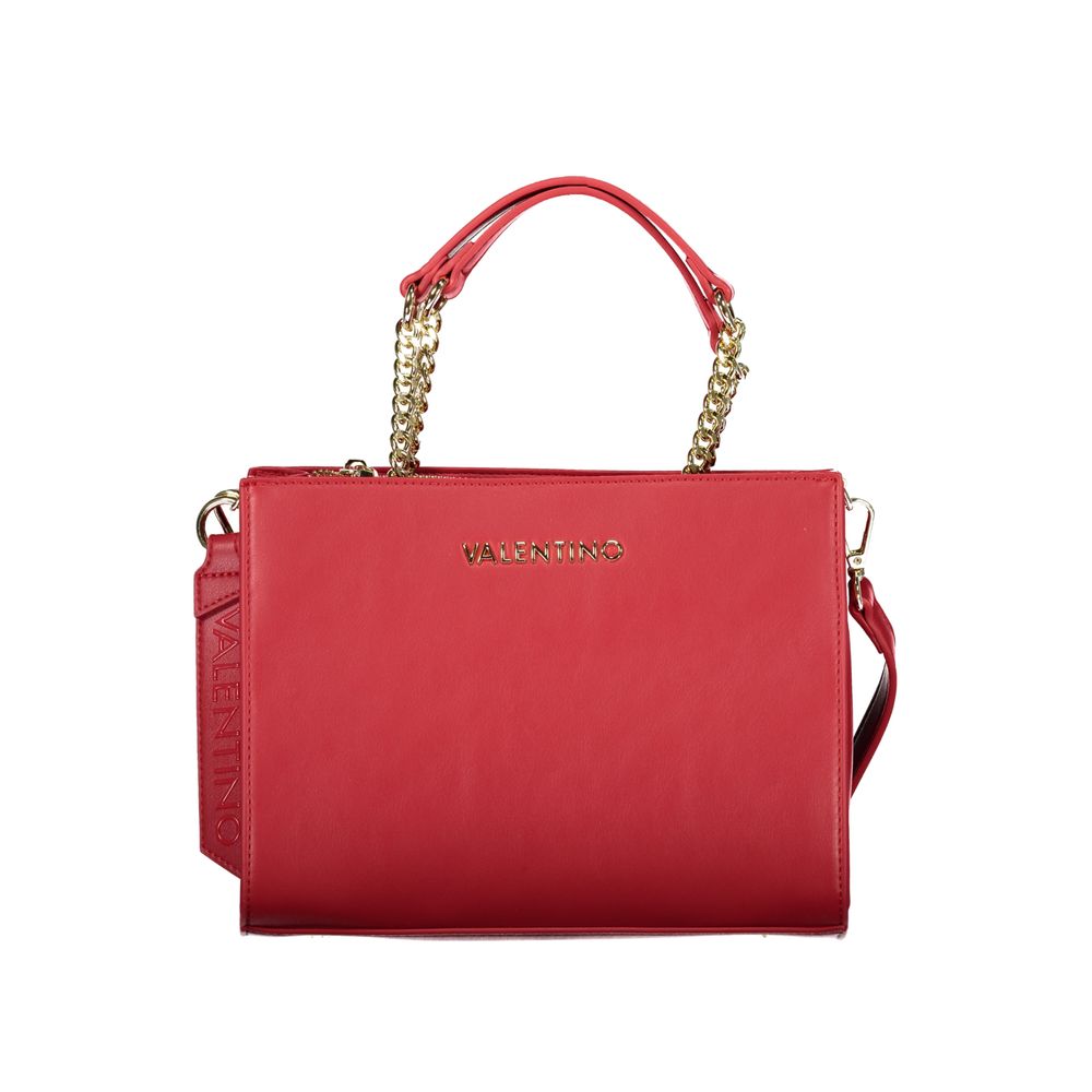Mario Valentino Rosso Polyurethane Women Bag Mario Valentino