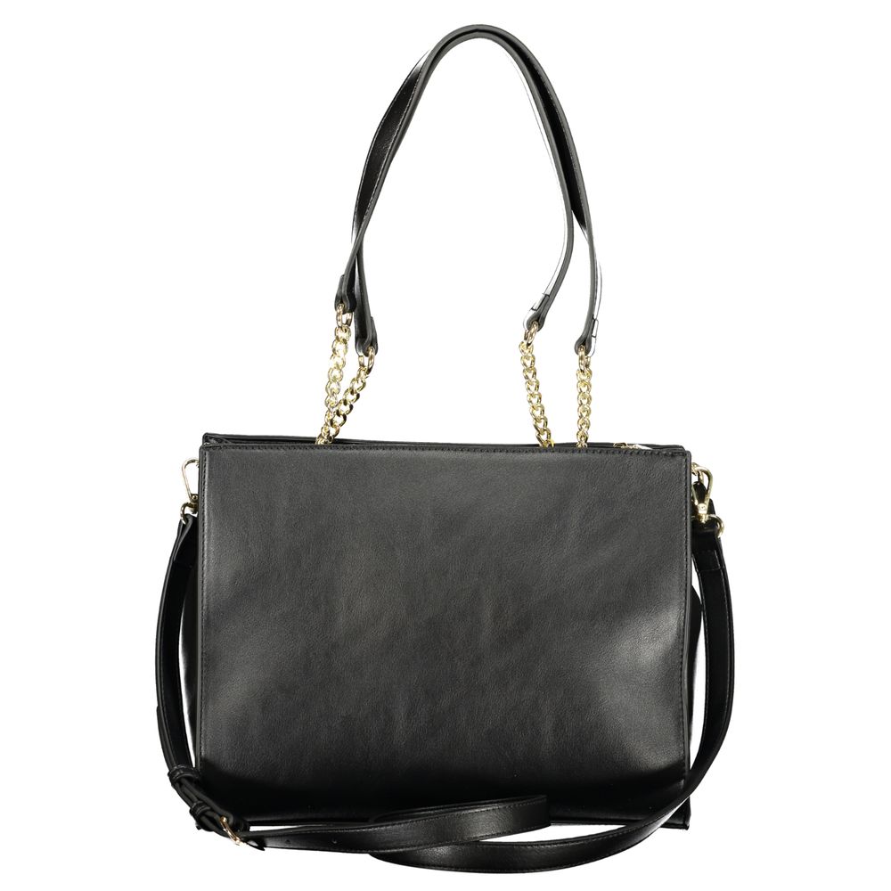 Mario Valentino Black Polyurethane Womens Bag Mario Valentino