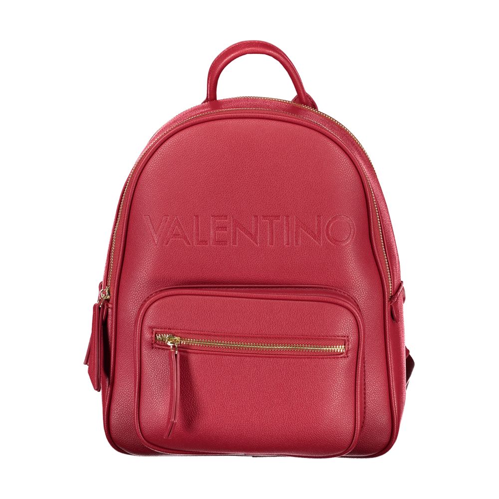 Mario Valentino Rosso Polyurethane Womens Backpack Mario Valentino
