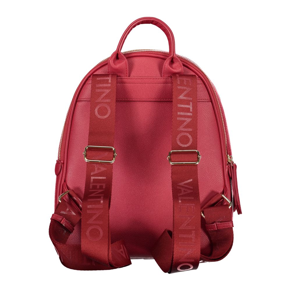 Mario Valentino Rosso Polyurethane Womens Backpack Mario Valentino