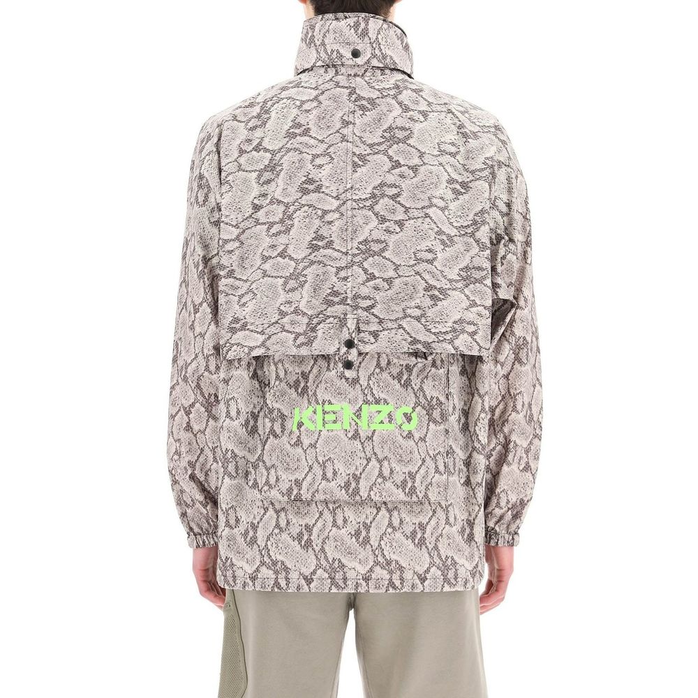 Kenzo Beige Polyester Shell Jacket Kenzo