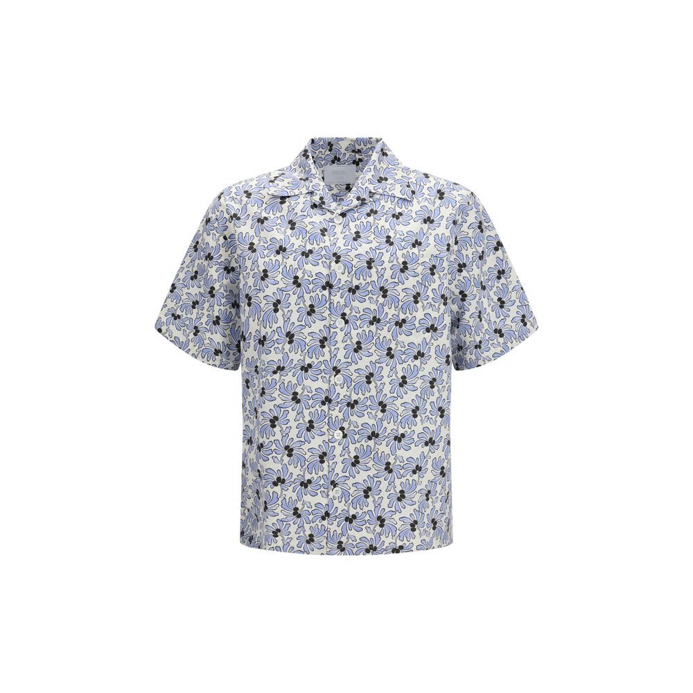 Prada Multicolor Cotton Pattern Shirt Prada