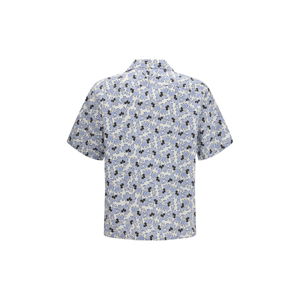 Prada Multicolor Cotton Pattern Shirt Prada