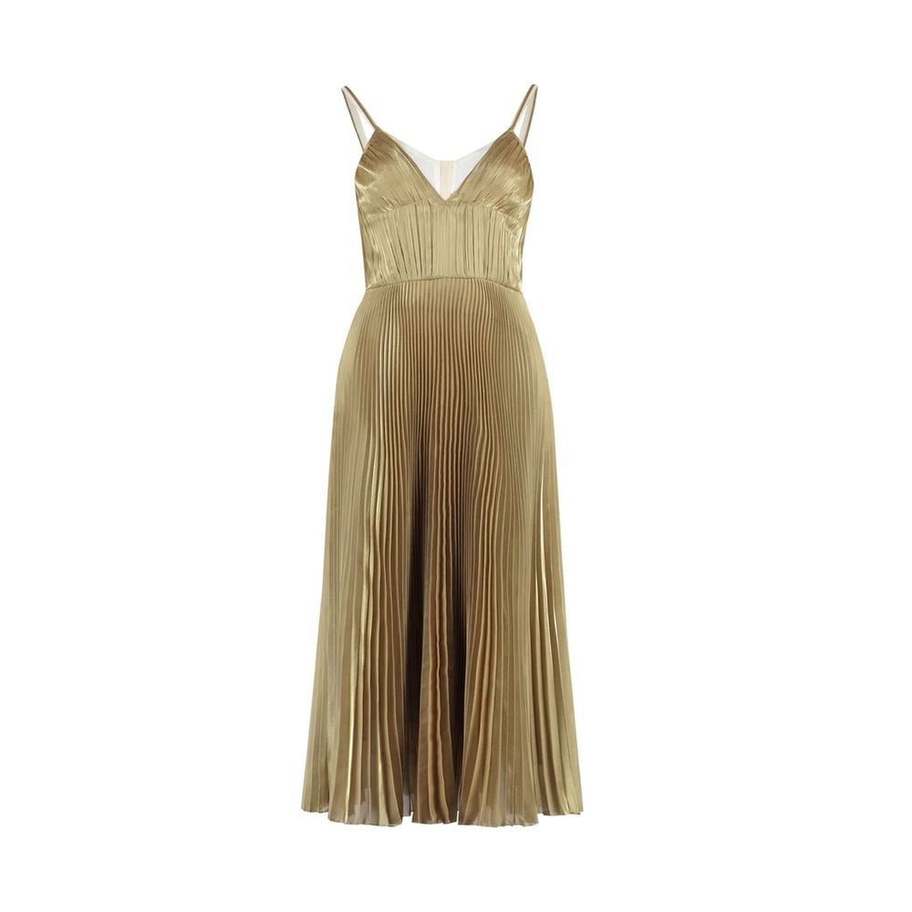 Prada Gold Polyester Casual Dress - Prada