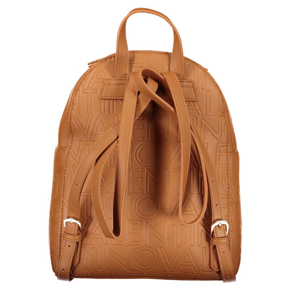 Valentino Brown Polyethylene Backpack Valentino