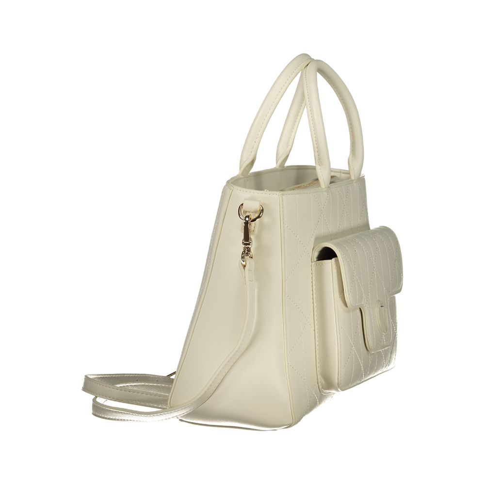 Mario Valentino Bianco Polyurethane Women's Bag Mario Valentino