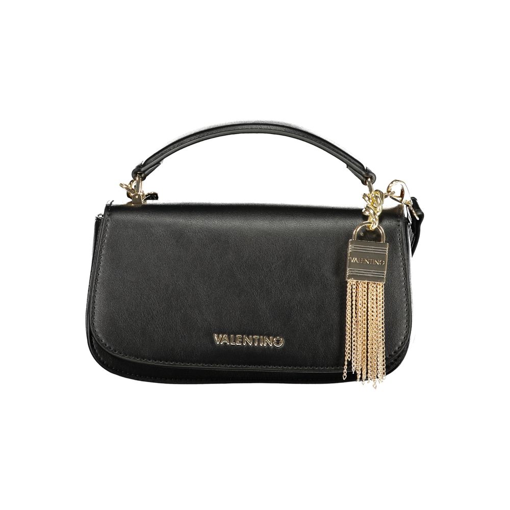 Mario Valentino Black Polyurethane Women's Bag Mario Valentino