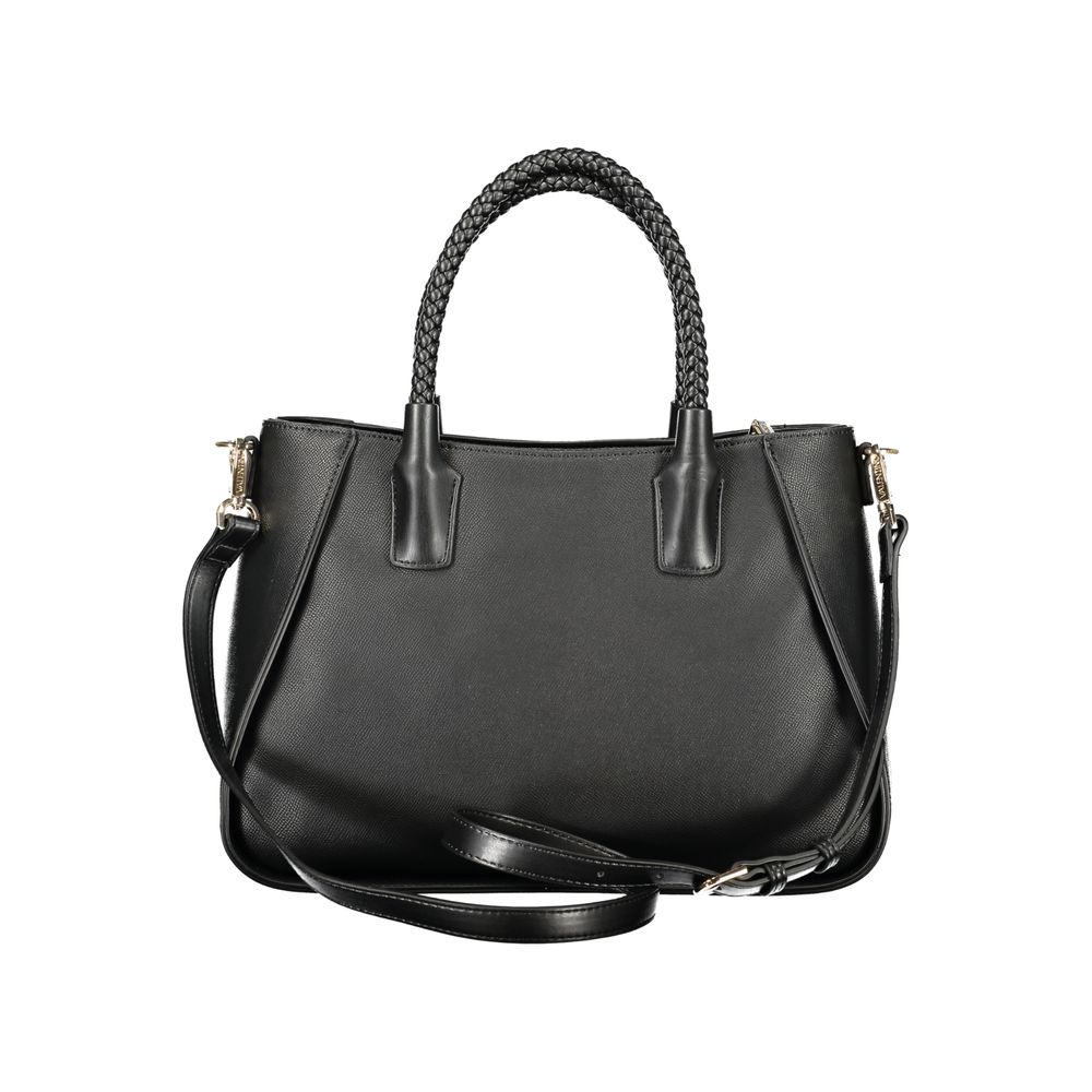 Mario Valentino Nero Poliuretano Women's Bag with Adjustable Shoulder Strap Mario Valentino