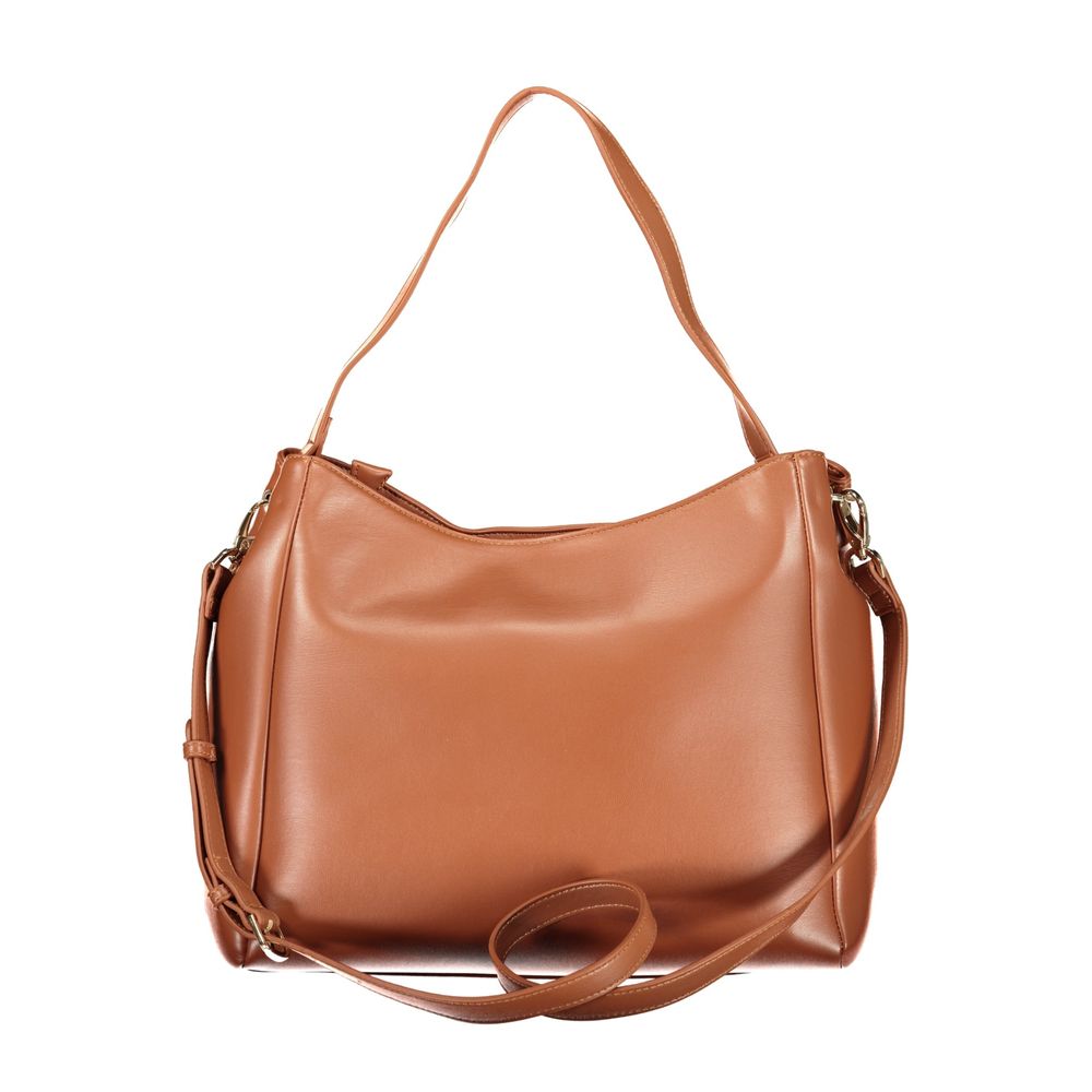 Mario Valentino Brown Polyurethane Women's Bag Mario Valentino