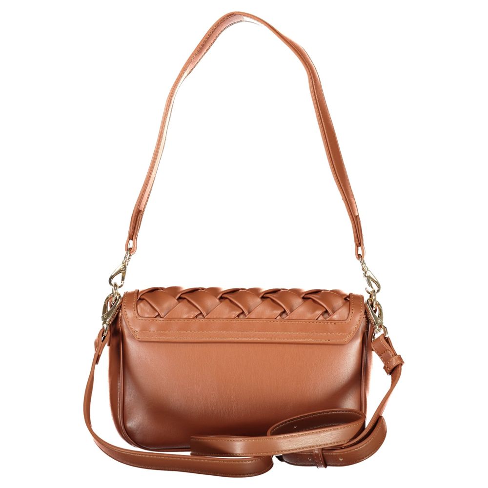 Mario Valentino Brown Polyurethane Women's Bag Mario Valentino
