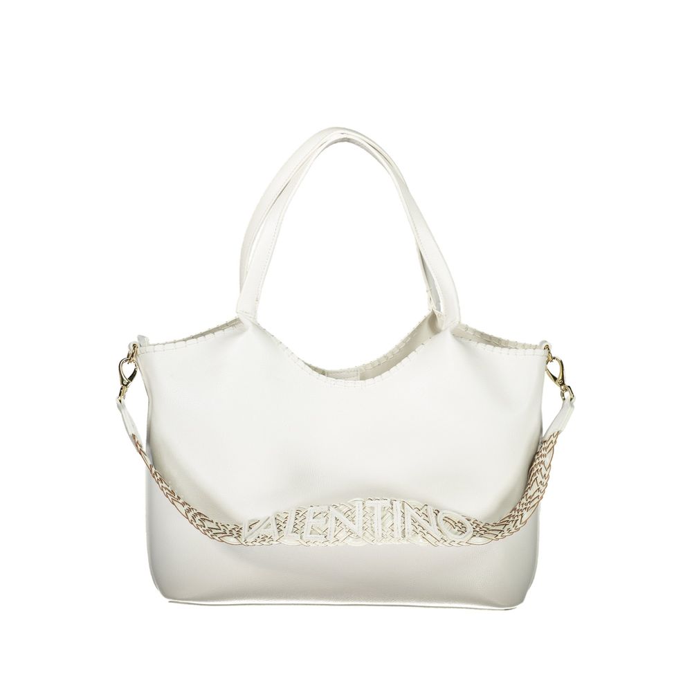 Mario Valentino Bianco Polyurethane Women's Bag Mario Valentino